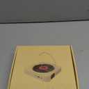 Bluetooth Portable Home CD Music Player with Remote Control, Timer, Built-in Speakers and LED Display - FM Radio Boombox (White)