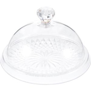 Cake Stand with Lid, Rotating Cake Stand with Lid, Acrylic Cake Display Stand for Wedding, Birthday, Parties