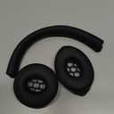 2-in-1 Silicone Case Cover for Beats Solo 4 & Solo 3 Headphones, Soft Sweat Earpad Covers & Zipper Headband Covers for Solo4 Solo3 Solo2 Accessories, Waterproof & Sweatproof (Black)