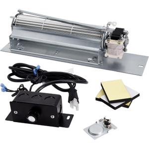 Replacement FK24 Fireplace Blower Kit for Majestic 36bdvrrn 36bdvr 36bdvt 39bdvrrn 33ldvrrn Fireplaces, FK24 Fan Assembly for Majestic Temco Vermont Castings Fireplaces, Majestic 54103 Fan, Rotom RB65