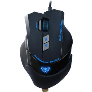 Optical wired USB gaming mouse with 400-2000DPI
