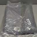 Drymate Dog Crate Mat Liner, Absorbs Urine, Waterproof, Non-Slip, Washable Puppy Pee Pad for Kennel Training - Use Under Pet Cage to Protect Floors, Thin Cut to Fit Design (USA Made) (LGrey)(29"x50")