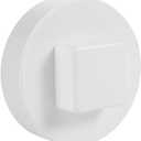 4" NPT Male Threaded PVC Sewer Cleanout End Cap Plug, Flush Sewer Cleanout Cap Fitting for Drainage Piping System Outdoor Garden