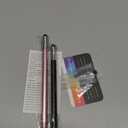 MEKO 3 in 1 Stylus Pens for Touch Screens, High Sensitivity & Precision Capacitive Stylus for Apple iPad iPhone Tablets Samsung Galaxy All Universal Touchscreen Devices (2 Pack-Black/Rose Gold)