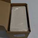 Bescott Bracelet Jewelry Box with 1 Removable Roll - Holder stores Bracelets Bangles Watches Display on Stand or Dresser (Beige-Small-7.48"X4.57"X3.35")