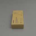 VssoPlor Wireless Mouse, 2.4G Slim Portable Computer Laptop Mouse with Nano Receiver Quiet Silent Optical Mice for Notebook, PC, Laptop, Computer-White and Gold