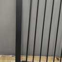 Cumbor 29.7-40.6" Baby Gate for Stairs, Mom's Choice Awards Winner-Dog Gate for Doorways, Pressure Mounted Auto-Close Pet Gates for Dogs Indoor, Safety Child Gate with Easy Walk Thru Door, Black