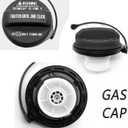 Car Fuel Cap Replacement OEM#31010-3L600 310103L600 - Tight-Sealing Gas Cap Compatible with Accent Azera Elantra Genesis - Professional Car Accessories Fuel Tank Cap, 3.14x3.14x2.55 inch