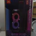 JBL PartyBox Stage 320 - Portable Party Speaker with Telescopic Handle & Wide, Sturdy Wheels, Powerful JBL Pro Sound, Futuristic lightshow, Up to 18 Hours of Play time, Splash Proof (Black)