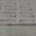 JMIATRY Glass Cylinder Bud Vases Set of 12, Clear Cylinder Vases for Centerpieces Diameter 2 Inch, Height 8 Inch Tall Glass Flower Bud Vase in Bulk for Home Party Decoration