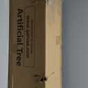 GarveeHome Artificial Plants Indoor,6 ft Tall Faux Floor Plant in Pot, Nandina Artificial Tree with White Planter for Home Decor Office Living Room (Green)