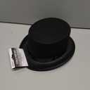 Black Durashape Child Top Hat (Black)