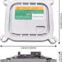 HiSport Xenon HID Headlight Ballast Control Module Unit 8A5Z13C170A Compatible with Ford