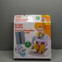 Bright Starts Learn-to-Sit 2-Position Baby Floor Seat with Toys, Unisex, 4-12 Months, Purple Paradise