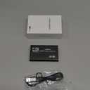 XIIXMASK Video Capture Card, Audio Video Capture Card, USB 3.0 Capture Card 4K HDMI Loop-Out, 1080P 60FPS/2K 30FPS Video Game Capture for Streaming Works for PS5/Switch/Camera/PC/OBS(Black)