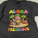 Aloha Preschool Teacher Kids GRoovy First Day Back To School T-Shirt