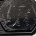 Powerful Air Purifiers for Home Large Room Up to 2400 Ft, ECOSELF HEPA Air Purifier with PM 2.5 Air Quality Display 20dB Sleep Mode, Air Purifiers for Bedroom Office Living Room HAP602 Black