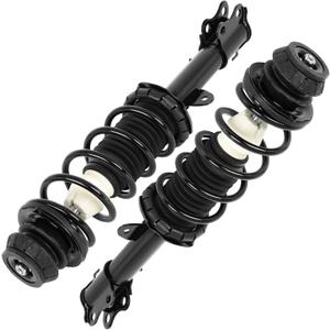 cciyu Front Complete Struts shock and Struts Fits for 2012-2019 for Nissan Versa 2014-2019 for Nissan Versa Note 1333584L 1333584R Quick Struts Assembly -2PCS