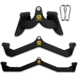 LAT Pulldown Attachment,Back Tricep Bar Strength Training,Handle Grips LAT Pull Down Bar Press Down Exercises,Cable Machine Accessories, Cable Back Attachments for Home Gym