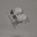 KIDSUN Tutoo Unisex Baby Boys Girls High Top Sneaker Soft Anti-Slip Sole Newborn Infant First Walkers Canvas Denim Shoes (White)