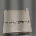 100 Pack Cocktail Napkins, 3-Ply Scalloped Edged Wedding Napkins Folded 5 x 5 Inches Dessert Napkins, Disposable Napkins for Dinner Birthday Party Bridal Anniversary Baby Shower Reception (Black)