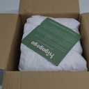 HIGOGOGO Round Stuffed Pouf Ottoman, Corduroy Poufs with Foam Chunk Filling, Furry and Fluffy Pouf Foot Stool Storage Ottoman, 20 X 15 Floor Poufs Foot Rest for Living Room, Beige