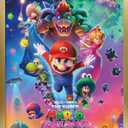 Trends International Nintendo The Super Mario Galaxy Movie (2026) - Official One Sheet Wall Poster, 22.4L x 14.7W, Gold Framed Version