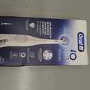 Oral-B Rechargeable Electric Toothbrush, iO2, 3 Cleaning Modes, Automatic Pressure Sensor to Protect Gums, Pure White