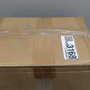 Upgraded 13x5.00-6 Flat Free Lawn Mower Tire,Riding Tire with 3/4" & 5/8" Precision Bearings,3.25"-5.25" Centered Hub,Solid Smooth Zero Turn Mower Front Tire for Residential and Commercial,White