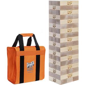 Jenga Giant - Hardwood Blocks - Stacks to Over 3 feet - Officially Licensed - JS4