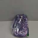 FYY Electronic Organizer, Travel Cable Organizer Bag Pouch Electronic Accessories Carry Case Portable Waterproof Double Layers Storage Bag for Cable, Charger, Phone, Earphone, Medium Size- Purple (Purple)