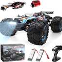 Brushless RC Buggy 1/10 4X4 RTR All Terrains RC Truck, High Speed 4WD Remote Control Off-Road RC Drift Car, Electric Car Gift for Adults Boys, 2pcs 2200 mah Batteries