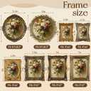8 Pcs Vintage Picture Frames Set for Gallery Wall Gold Bronze Ornate