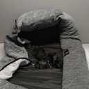 Gearking Car Seat for Large Dogs Under 100 Lbs, Removable Washable Dog Booster Seat with Safety Ties/Storage Pocket, Only for Car Back Seat