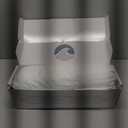 Bluewave Bedding Extra Slim Gel Memory Foam Pillow for Stomach and Back Sleepers - Thin, Flat, and Low Profile Design for Deeper Sleep (1.75-Inches Height, Standard Size)