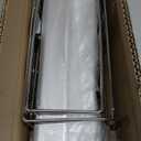 ODesign 3 Tier Height-Adjustable Shower Caddy Hanging Hanger Anti-Swing-Over The Shower Head Caddy-Shower Storage Organizer Bathroom Shelves Basket Shower Caddies-Black,11.9" x 4.84" x 36.2"