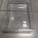 Rubbermaid Commercial Products Polycarbonate Food Storage Box/Tote, 2 Gallon, Clear, for Restaurant/Kitchen/Cafeteria