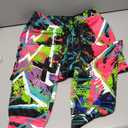 RAISEVERN Mens Sweatpants with Pockets Joggers for Men Sports Casual Sweat Pants with Drawstring (Small, Colorful Graffiti 01)