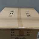 Depuley Retractable Ceiling Fans with Lights: 42" Walnut Flush Mount Fandelier with Light and Remote & APP Control - 6 Speed Dimmable LED Ceiling Fan with Retractable Blades for Living Dinning Room