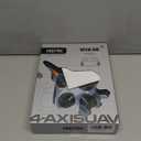 4DRC Foam Remote Control Airplanes for Kids Adults, RC Plane Airplane Toys for Boys Kids Beginners, RC Planes Fighter Jet Helicopter Drones for Kids Adults, 360 Flip Easy to Fly, Gre