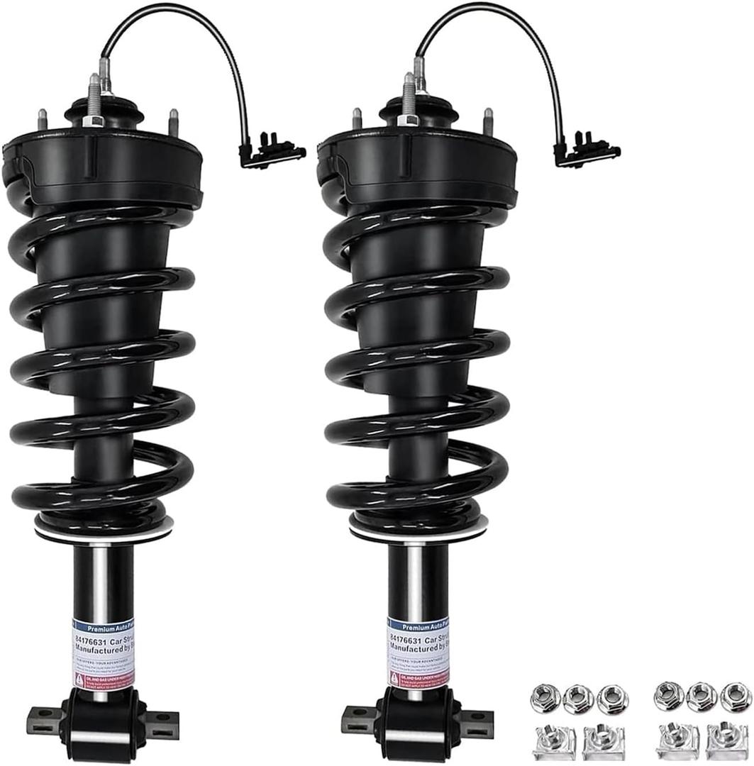 2PCS Front Shock Absorber Strut Assemblies with Magnetic Ride Control for 2015-2020 Cadillac Escalade, Chevy Tahoe/Suburban/Silverado, Yukon XL, GMC Sierra 1500 (84176631 84977478)