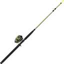 Zebco Big Cat Spincast Reel and Fishing Rod Combo, All-Metal Gears, Changeable Right- or Left-Hand Retrieve