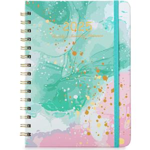 Mr. Pen- 2025 Planner, 6.4"x8.5", Abstract Splash, 2025 Planner Weekly and Monthly, 2025 Weekly Planner 2025, 2025 Monthly Planner 2025 Calendar Monthly Planner 2025, 2025 Calendar Planner 2025