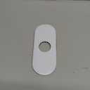 6 Inch Chrome Sink Hole Cover, Greenspring 4" Hole Cover Deck Plate, Round Bathroom Faucet Deck Plate, Faucet Escutcheon for Bathroom or Kitchen Vanity Sink Faucets Stainless Steel