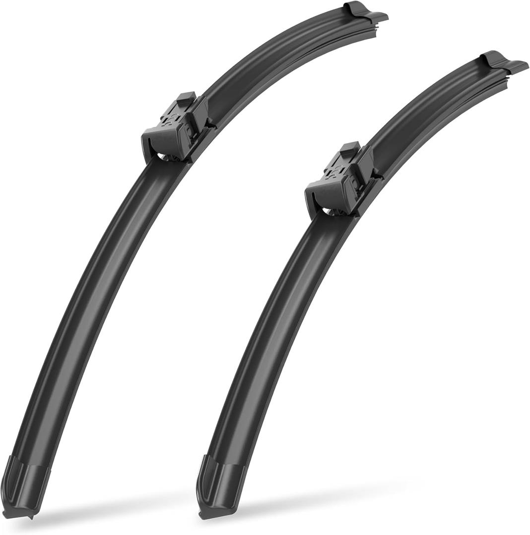 Raidbee® 24"+19" Windshield Wiper Blades Replacement for VW Jetta 20062010 Passat 20062010 Genuine OEM Quality Top Lock 2 Pack