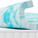 NEWBULIG Mattress Toppers Memory Foam Twin, 2 Inch Thick Bed Topper Pad Cooling Gel Infused Soft Comfy Padding Breathable for Sleeper Sofa Couch RV Camper, CertiPUR-US Certified