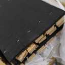 Art3d 4-Piece Wood Slat Acoustic Panels for Stylish Decor and Noise Reduction, 3D Textured Panel for Ceiling and Wall, Oak (4Pcs - 94.5 * 7.9 inch)