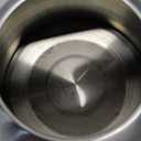 Primula Stewart Whistling Stovetop Tea Kettle Food Grade Stainless Steel, Hot Water Fast to Boil, Cool Touch Folding, 1.5-Quart, Brushed with Black Handle