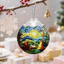 2 x Christmas Ornament, Christmas Tree Decor, Christian Ornament, Nativity Scene, Religious Home Decor, Christian Gifts, Religious Gifts, Gift Exchange, Gift Idea - Pattern D