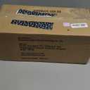 Estmoon 5 Pack Matte Black Door Handles Interior Door Knobs, Home Improvement Keyless Privacy Door Lock, Heavy Duty Zinc Alloy 2.07 lb Door Leverset for Bedrooms Bathrooms